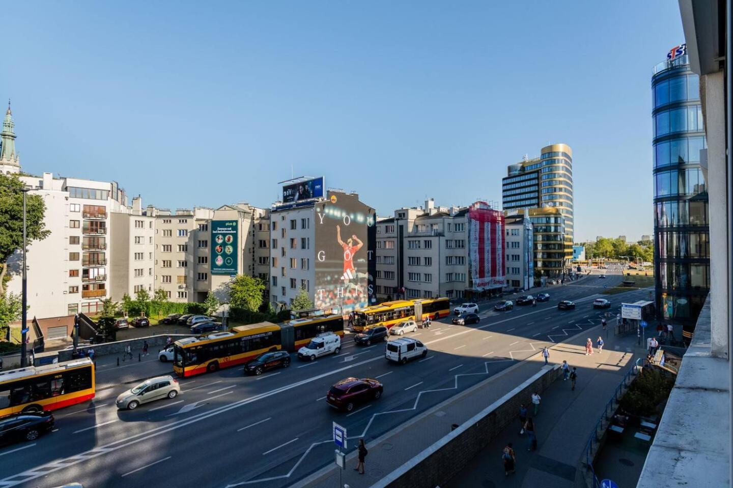 Sunbeam Studio City Centre Metro Politechnika Varşova Dış mekan fotoğraf
